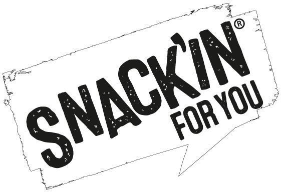SNACKIN FOR YOU BLANCO LOGO